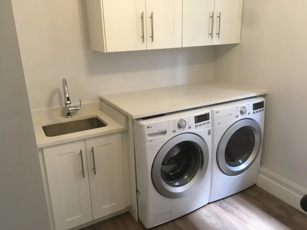 updated laundry room